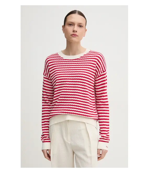 Πουλόβερ Pepe Jeans POPPY χρώμα: κόκκινο, PL702278