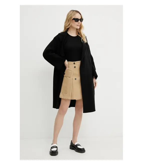 Μεταξωτό πουλόβερ Weekend Max Mara χρώμα: μαύρο, 2515361041600