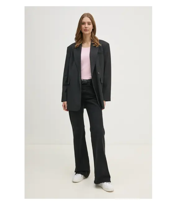Βαμβακερό πουλόβερ United Colors of Benetton χρώμα: ροζ, 1091D1M10