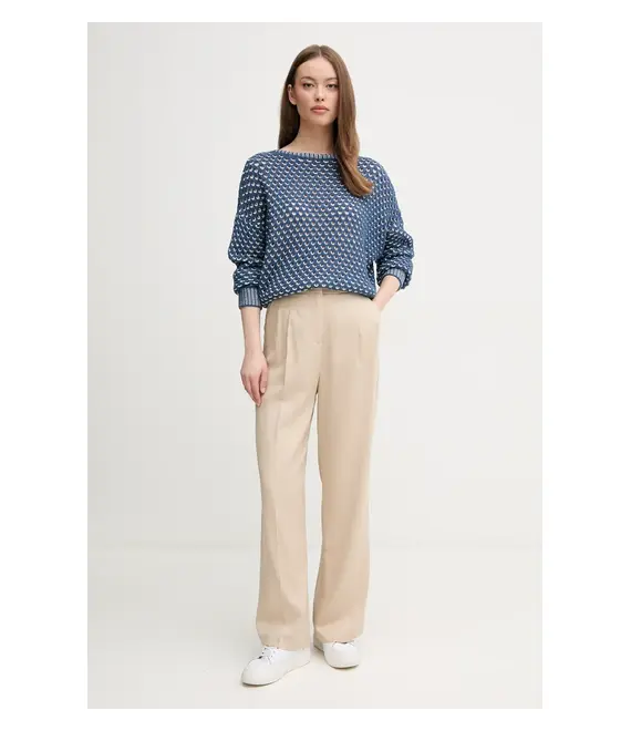 Πουλόβερ United Colors of Benetton χρώμα: ναυτικό μπλε, 1194E10D9