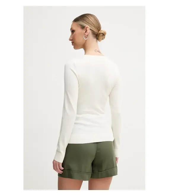 Πουλόβερ Guess PARIS χρώμα: μπεζ, W5GR18 Z2NQ2