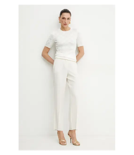 Πουλόβερ Guess ROSIE χρώμα: μπεζ, W5GR20 Z3D60
