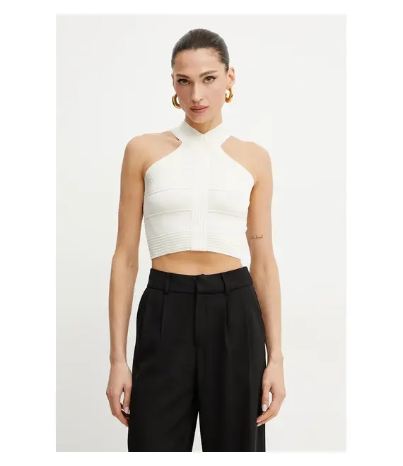 Top Guess OTTOMAN χρώμα: μπεζ, W5GR32 Z2XY0