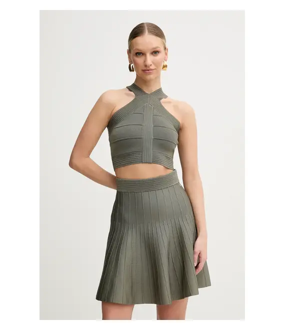 Top Guess OTTOMAN χρώμα: πράσινο, W5GR32 Z2XY0