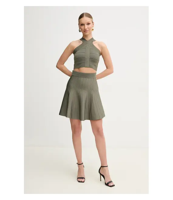 Top Guess OTTOMAN χρώμα: πράσινο, W5GR32 Z2XY0
