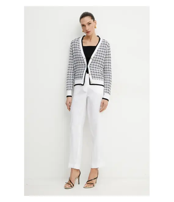 Πλεκτή ζακέτα Guess SARA χρώμα: μαύρο, W5GR39 Z3NW2