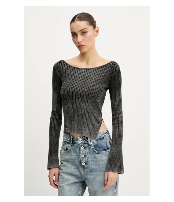 Πουλόβερ Guess Originals χρώμα: γκρι, W5GR23 Z2V62