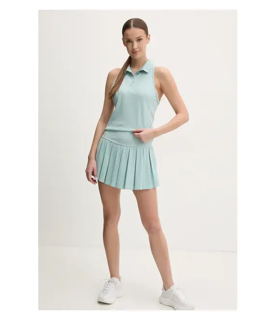 Φούστα Dkny χρώμα: τιρκουάζ, DP5K1012