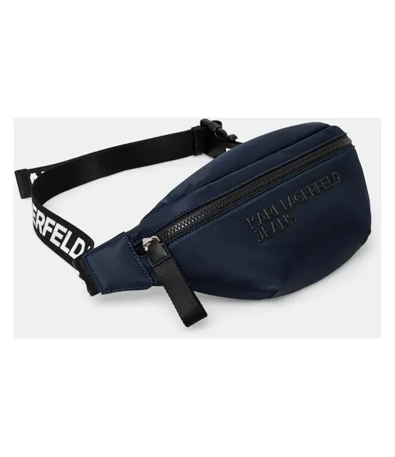 Τσάντα φάκελος Karl Lagerfeld Jeans χρώμα: ναυτικό μπλε, A1W30427