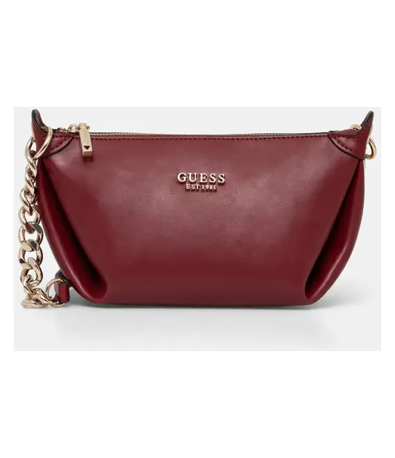 Τσάντα Guess ECO EVAINE χρώμα: κόκκινο, HWEVG9 53517