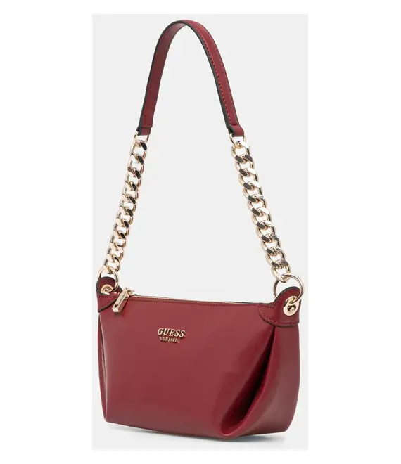 Τσάντα Guess ECO EVAINE χρώμα: κόκκινο, HWEVG9 53517