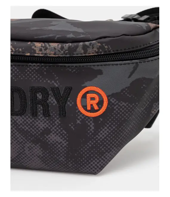 Τσάντα φάκελος Superdry γυναικεία, χρώμα: πράσινο, W9110413A-QX1