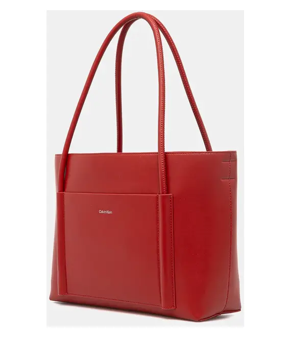 Τσάντα Calvin Klein χρώμα: κόκκινο, K60K613110