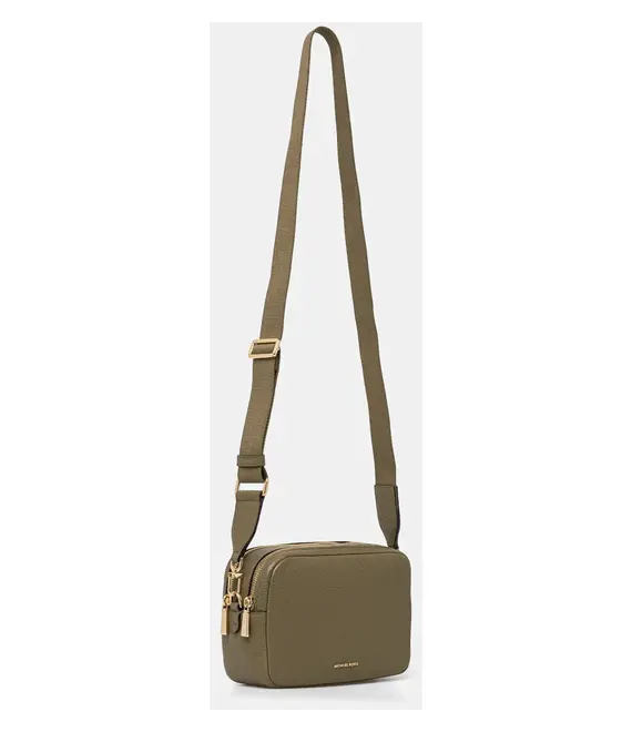 Δερμάτινη τσάντα MICHAEL Michael Kors χρώμα: πράσινο, 32S5GYTC5L
