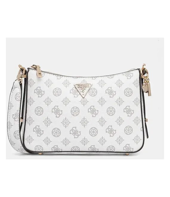Τσάντα Guess ERICA χρώμα: άσπρο, HWEPG9 51018