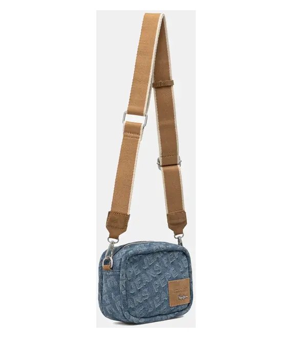 Τσάντα Pepe Jeans BRIANAE DENIM χρώμα: μπλε, PL031629 Τσάντα Pepe Jeans BRIANAE DENIM χρώμα: μπλε, PL031629