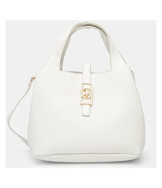Τσάντα U.S. Polo Assn. Sun χρώμα: άσπρο, BEU4S8599WVP