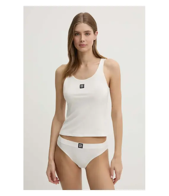 Top HUGO χρώμα: μπεζ, 50534928