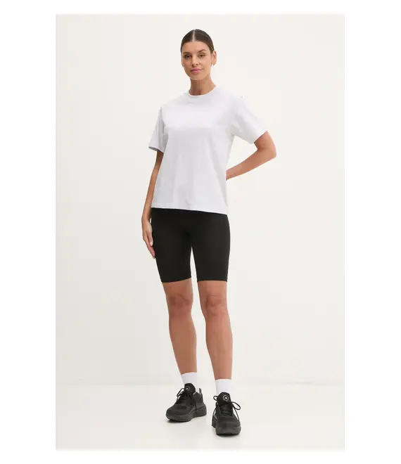 Βαμβακερό μπλουζάκι adidas Essentials γυναικείο, χρώμα: γκρι, JC5945