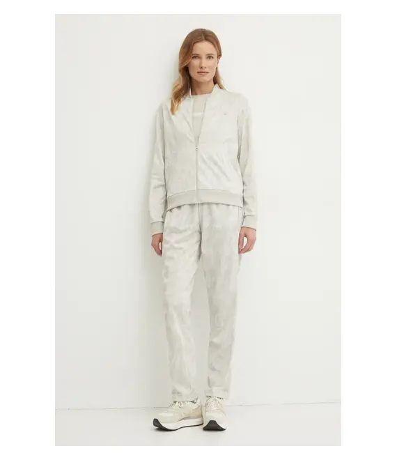 Top adidas Essentials Linear χρώμα: μπεζ, JC5790