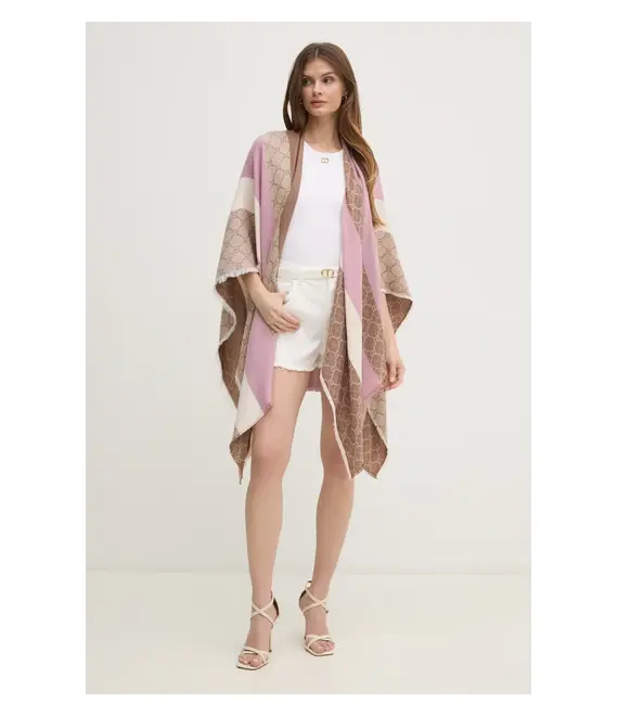Βαμβακερό τοπ Twinset χρώμα: άσπρο, 251TP2550