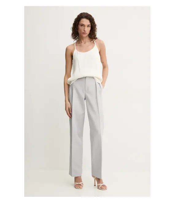 Top Twinset χρώμα: μπεζ, 251TP2650