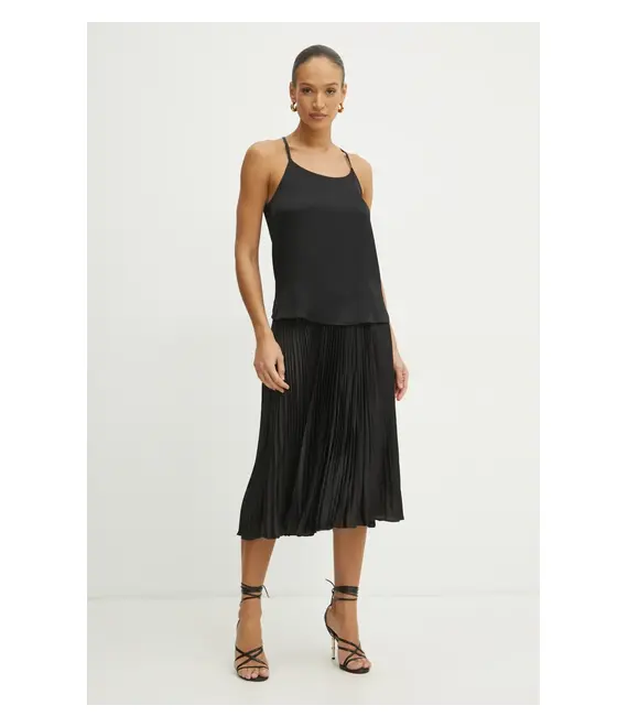 Top Twinset χρώμα: μαύρο, 251TP2650