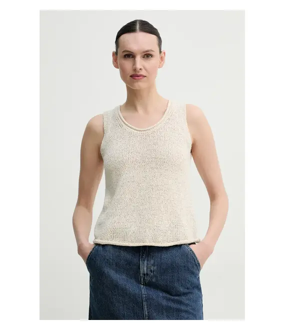 Top Marc O'Polo χρώμα: μπεζ, 503513663029