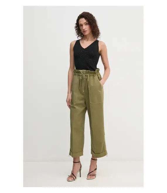 Top Guess EDEN χρώμα: μαύρο, W5RR18 Z34O0