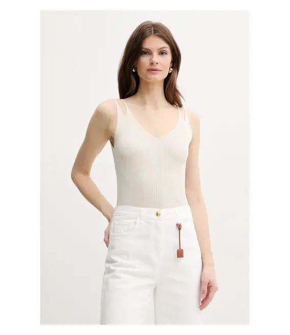 Top Marella Emme by Marella χρώμα: μπεζ, 2515361091200