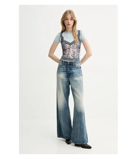 Μπλουζάκι Diesel T-ILENI TANK TOP χρώμα: μπλε, A16603.0CLBP
