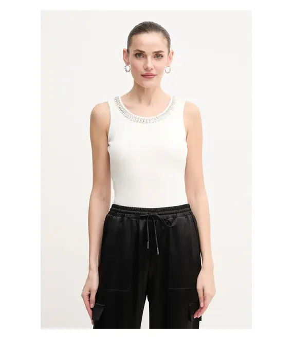 Top Marciano Guess LAURA χρώμα: άσπρο, 5RGP23 6299A
