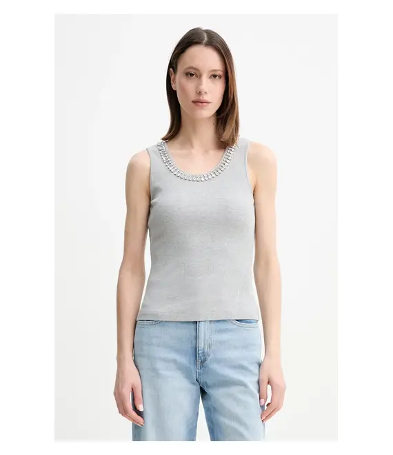 Top Marciano Guess LAURA χρώμα: γκρι, 5RGP23 6299A