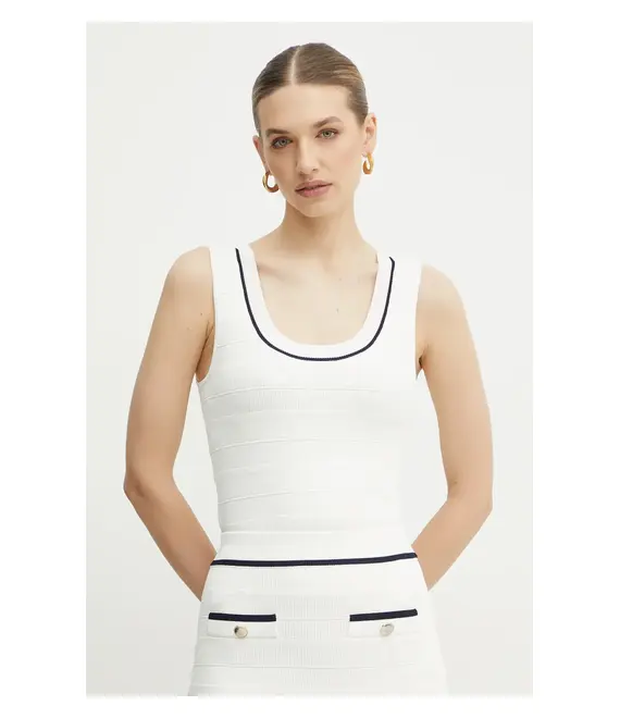 Top Marciano Guess ADA χρώμα: μπεζ, 5RGR03 5640Z