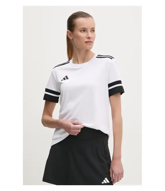 Μπλουζάκι προπόνησης adidas Performance Squad 25 χρώμα: άσπρο, JI9991