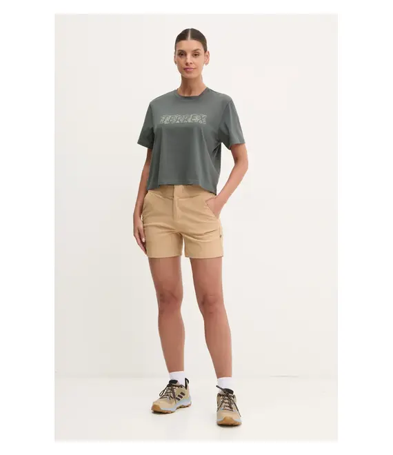 Μπλουζάκι adidas TERREX Wild χρώμα: γκρι, JI9156