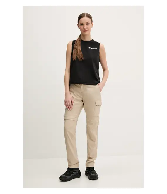 Αθλητικό top adidas TERREX Multi γυναικείο, χρώμα: μαύρο, JF4183