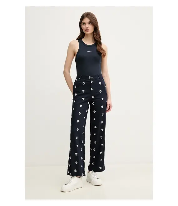 Top Pepe Jeans MARIAN χρώμα: ναυτικό μπλε, PL506035