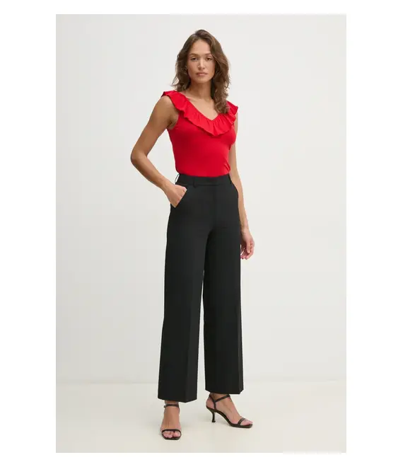 Top Pepe Jeans MILLIE χρώμα: κόκκινο, PL506050
