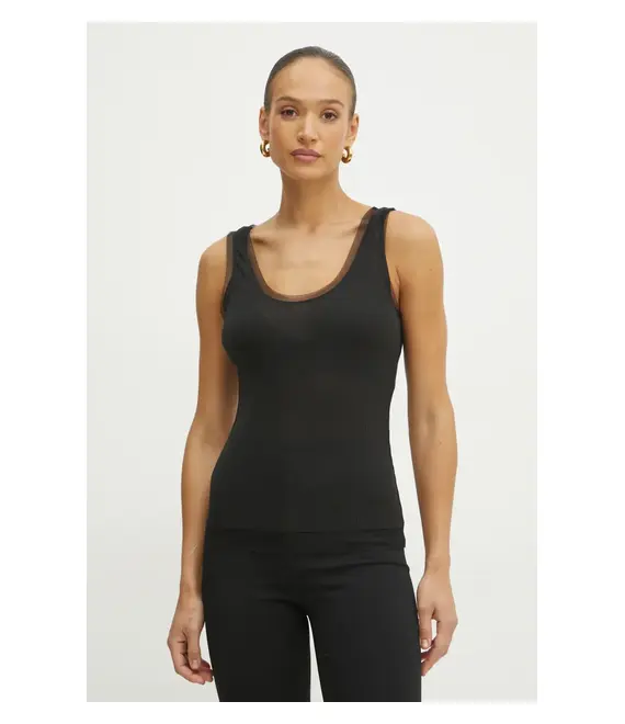 Top Pinko χρώμα: μαύρο, 105168 A2LU