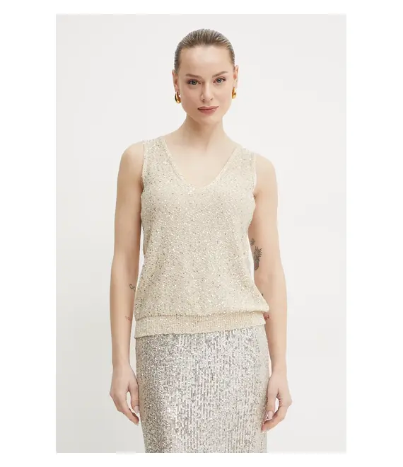 Top Weekend Max Mara χρώμα: χρυσαφί, 2515361131600