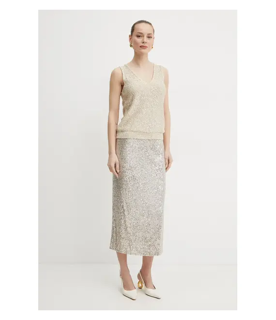 Top Weekend Max Mara χρώμα: χρυσαφί, 2515361131600