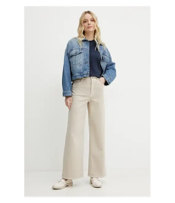 Βαμβακερό μπλουζάκι Weekend Max Mara γυναικείο, χρώμα: ναυτικό μπλε, 2515971031600