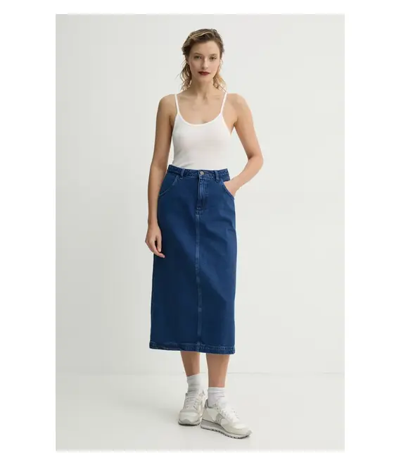 Βαμβακερό τοπ American Vintage χρώμα: άσπρο, SUL01BE25