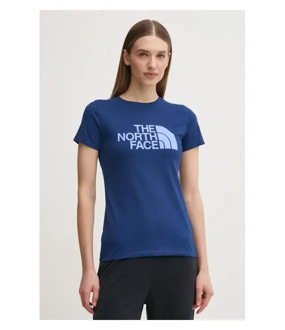 Μπλουζάκι The North Face Easy χρώμα: ναυτικό μπλε, NF0A8A6D89N1