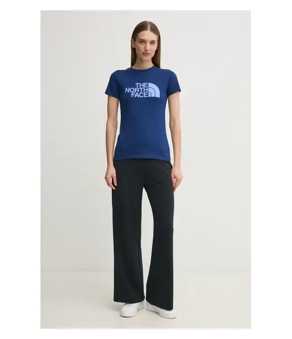 Μπλουζάκι The North Face Easy χρώμα: ναυτικό μπλε, NF0A8A6D89N1