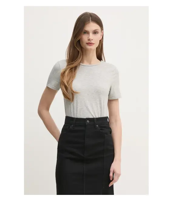 Μπλουζάκι United Colors of Benetton χρώμα: γκρι, 3ZQM3M857