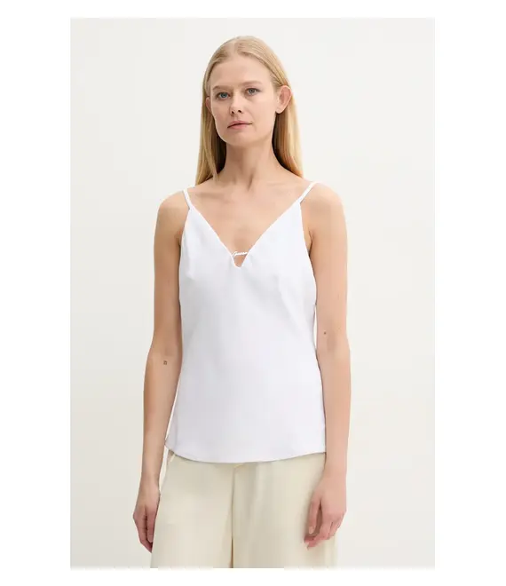 Μπλουζάκι Guess CAROLINE χρώμα: άσπρο, W5GH58 WGLD2