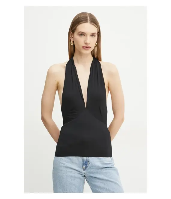 Top Guess CHARLOTTE χρώμα: μαύρο, W5GP16 KACM2