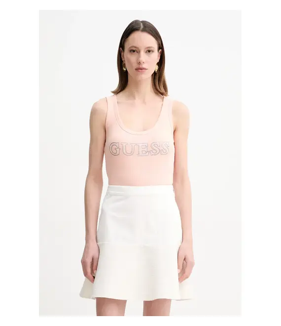 Top Guess χρώμα: πορτοκαλί, W5GP29 KA0H1